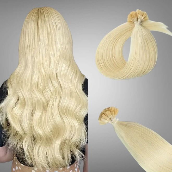 Extensii păr natural – Blond Luminos 100g